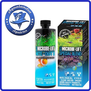 Microbe Lift Combo Special Blend Nite Out Ii Kit 60ml Para Aquario
