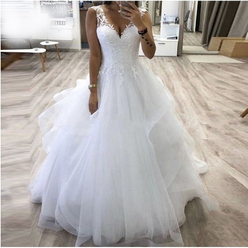 Vestido de noiva estilo princesa
