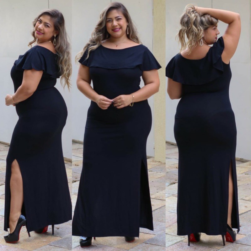 Vestido cigana plus store size