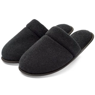 Chinelo de Quarto Preto Com Sola de Borracha Super Resistente Pantufas do Tamanho 27 até 46 Fofinha