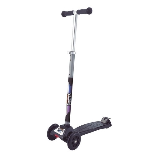 Patinete Scooter Preto - Regulavel - Suporta 80kg - Zoop Patinete Scooter Preto - Regulavel - Suporta 80kg - Zoop