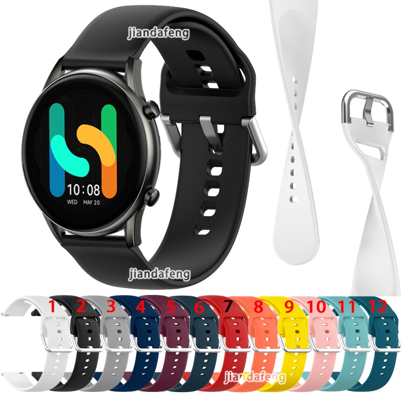 Pulseira De Silicone Esportiva Para Relógio Haylou RT2 LS10 | Shopee Brasil