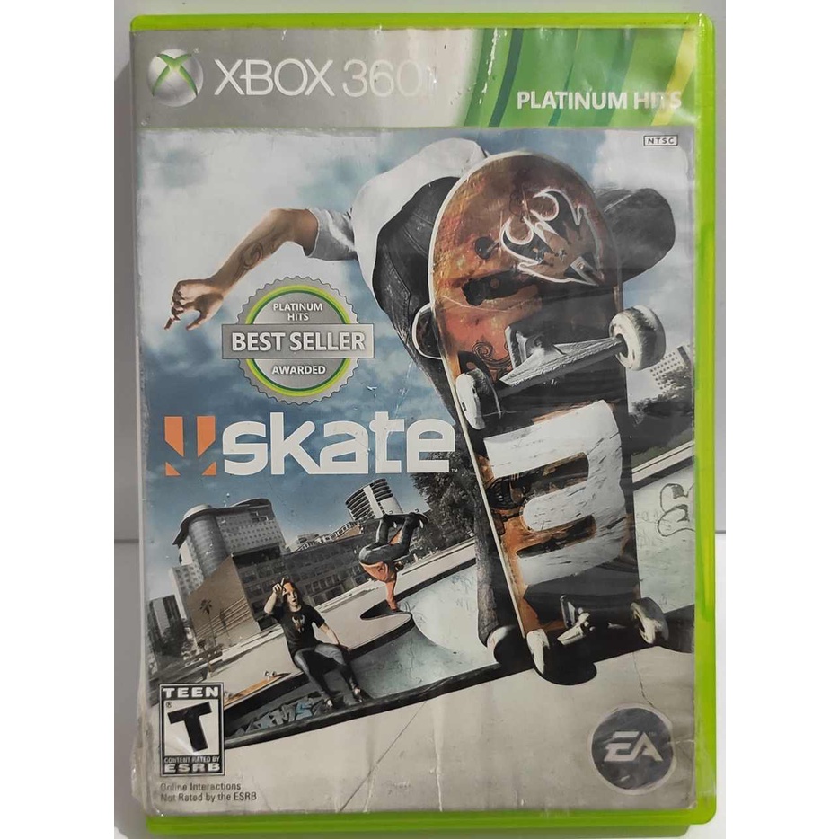 Jogo Skate 3 - Xbox 360 - Mídia Física - Original