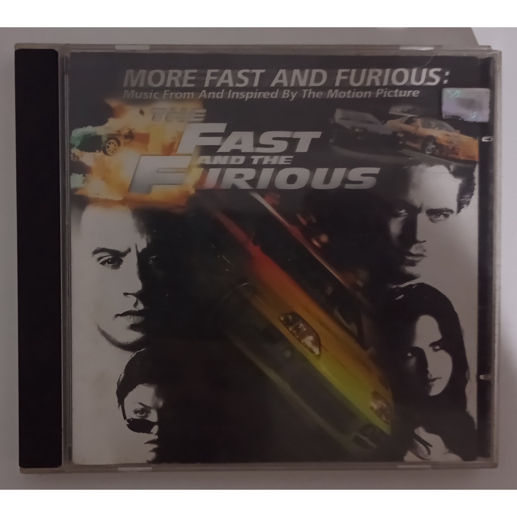 CD Fast And Furious Soundtrack Shopee Brasil