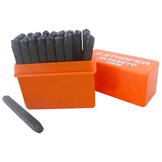 Alfabeto para Gravacao 4mm Starfer