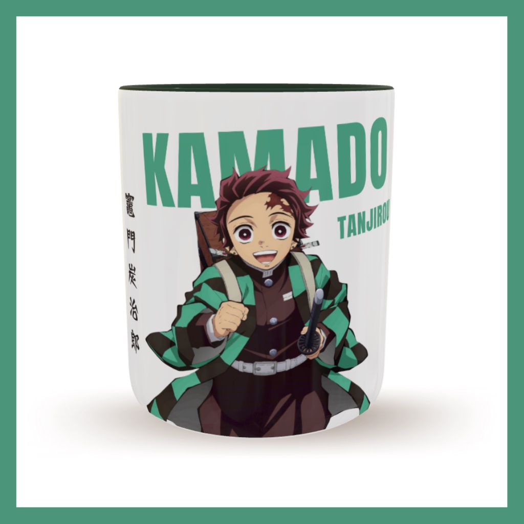 Caneca Kimetsu no Yaiba (demon Slayer) Tanjiro Kamado Incrív