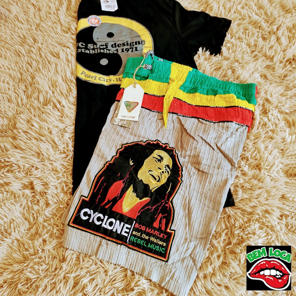 Calça da cyclone do 2024 reggae