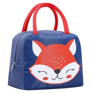 Bolsa Térmica Infantil Lancheira Escolar Marmita C/Alça Estampas Animais  Fofos 3D (URSO MARROM)