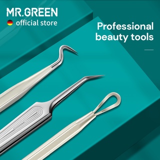 MR.GREEN Agulhas Removedor De Acne Blackhead Espinhas Conjunto Extrator De Comedão Blemish Zit Ferramentas Para Remoção De Cuidados Com A Pele