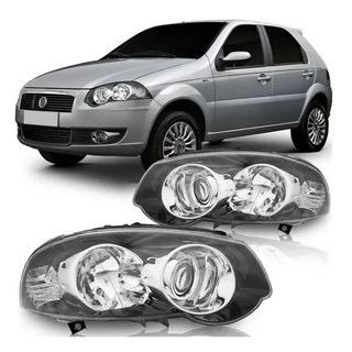 Par Farol Palio 2010 2011 Siena 2008 A 2012 G4 Mascara Negra Novo