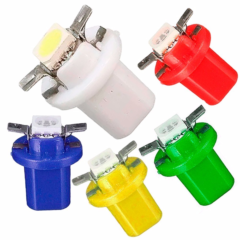 Unidade Lâmpada de Led Mosquito T5 B8.5D Painel Carro Moto Atacado Pronta Entrega