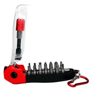 Jogo de Bits Phillips e Fenda + Adaptador com 18 Peças MTX em Oferta na Shopee