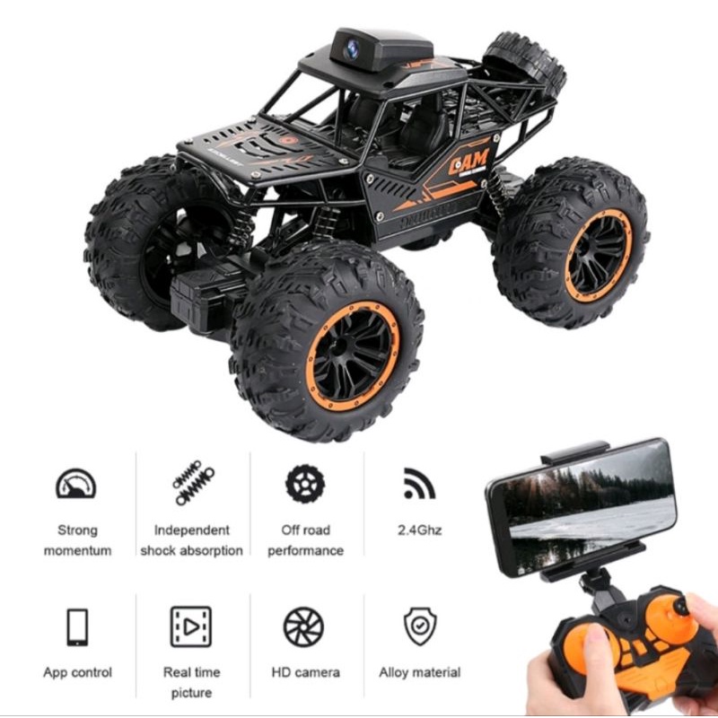 Carrinho Controle Remoto Com Câmera, Brinquedo, Divertido | Shopee Brasil