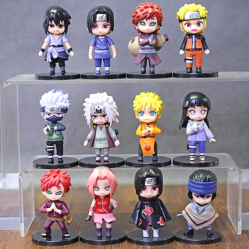 Boneco de brinquedo do naruto shippuden, 25-28cm, anime, sasuke, kakashi,  haruno, sakura, figura de ação, coleção de desenhos animados, brinquedos