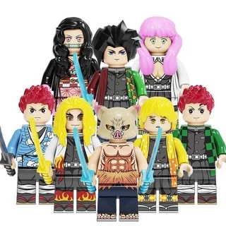 Blocos de Montar Kimetsu no Yaiba [ Demon Slayer ] compatíveis com Lego