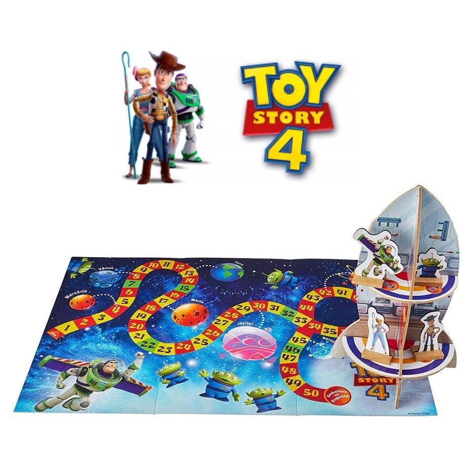 Jogo de Tabuleiro Disney Pixar Aventura Espacial 3D - Xalingo