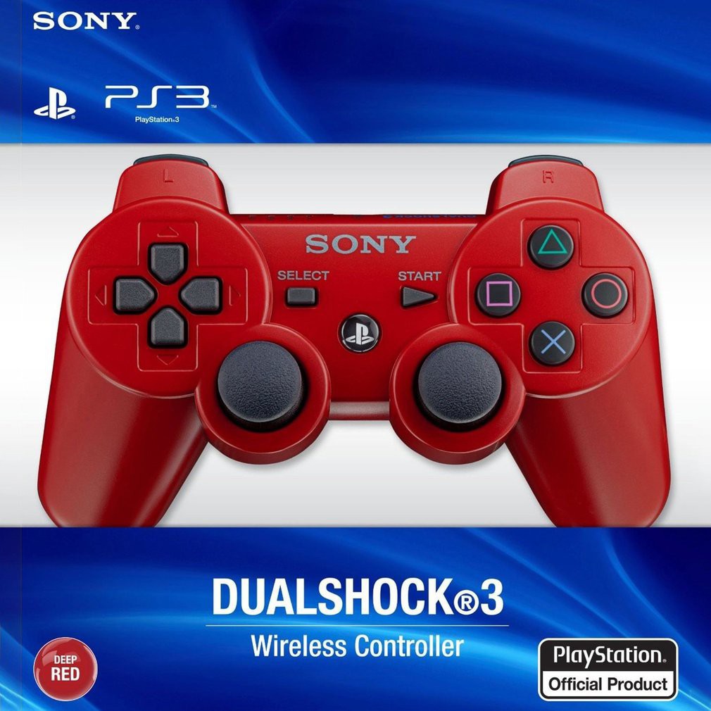 Dualshock 3 shop red