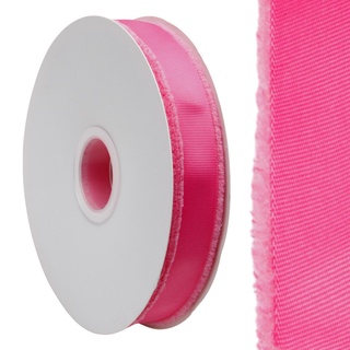 CHiffon ribbon hot pink