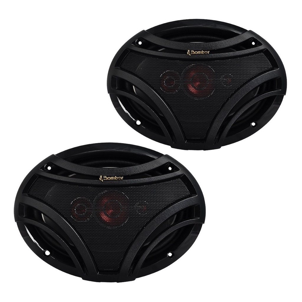 Par Alto Falantes Bomber 6x9 69 250w Rms 500w Pmpo Upgrade