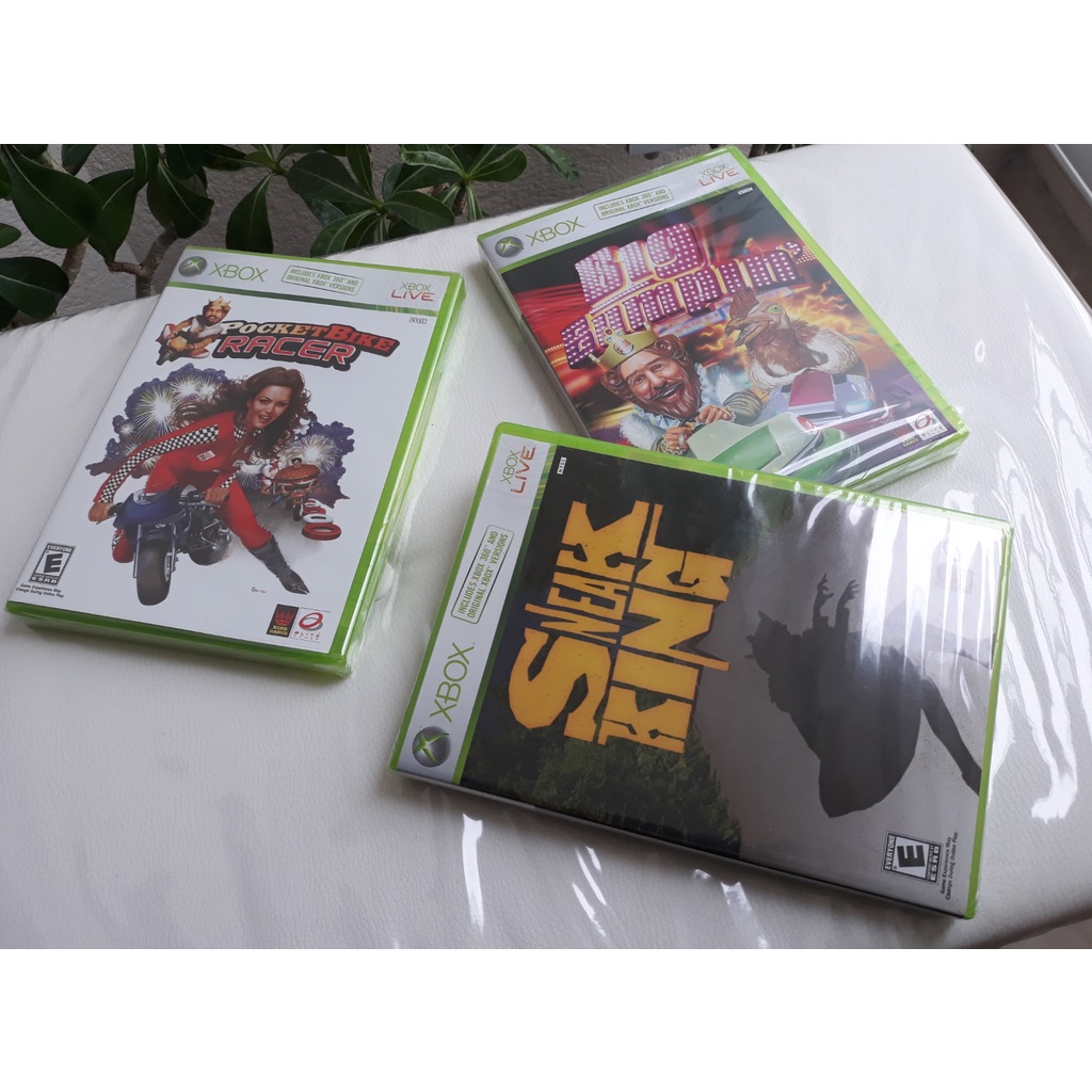 Lote Jogos Burger King Games Xbox 360 / Lacrados, Sneak King Shopee