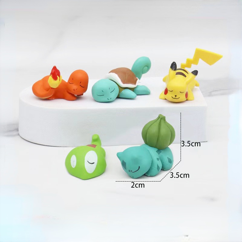 Pokemon Ditto Transformado Charmander Squirtle Pikachu