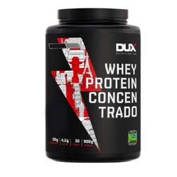 Whey Protein Concentrado Sabores Do Mundo Dux Nutrition 900g Crème Brûlée (França)