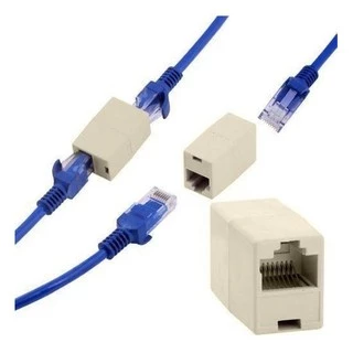 Emenda Rj45 (adaptador) Fêmea X Fêmea Para Cabo Rede