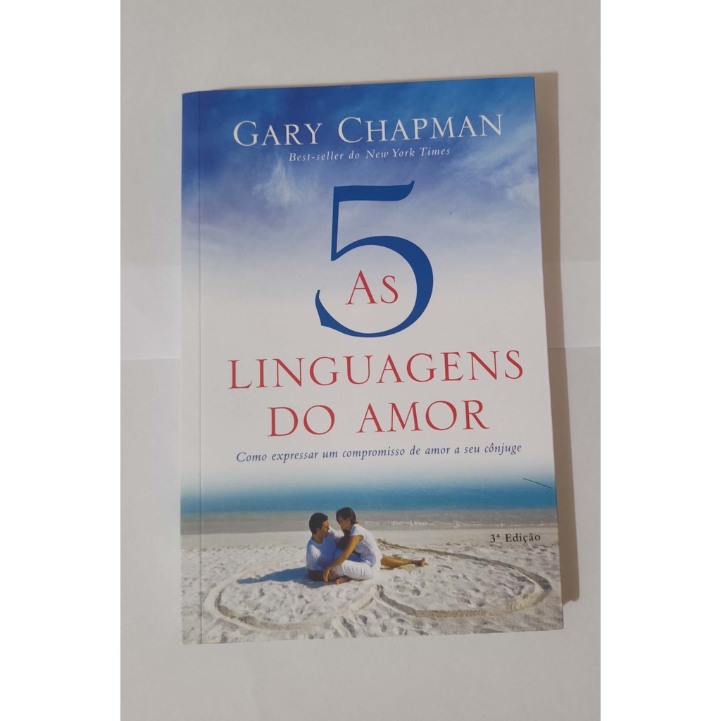 Livro As Cinco Linguagens do Amor Shopee Brasil
