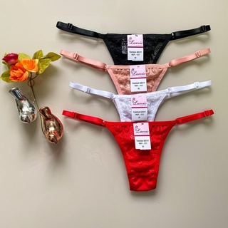 kit 5 calcinha sexy de renda com alça reguláveis feminina tanga sensual C21