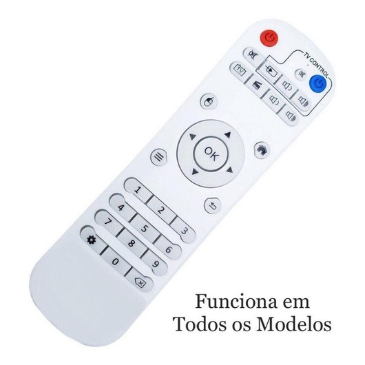 Controle Remoto Para BTV Branco - Pronta Entrega | Shopee Brasil