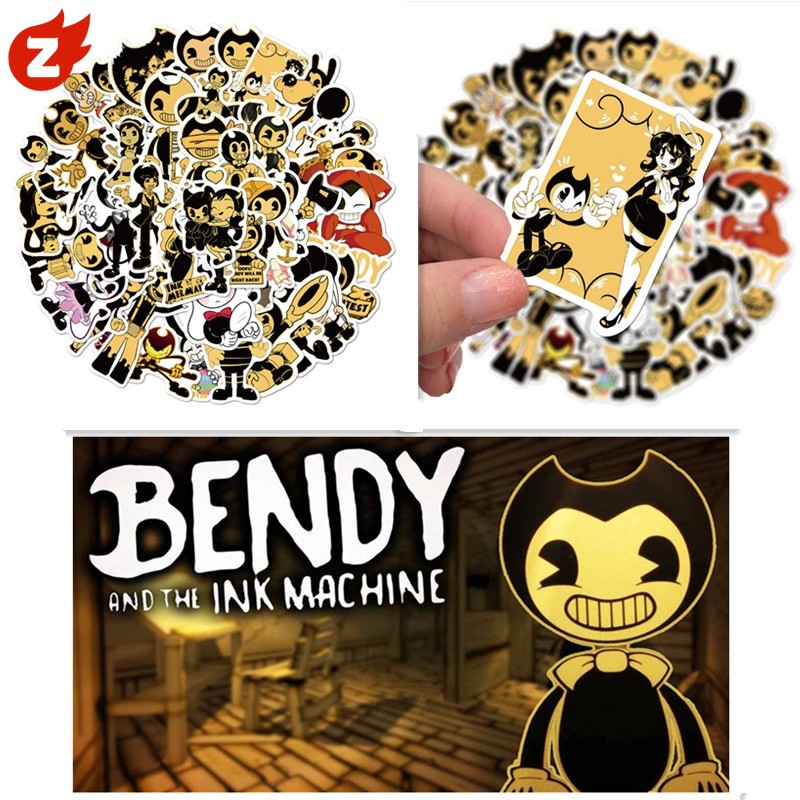 Bendy e uma máquina de tinta - pelúcia celecionável de desenhos