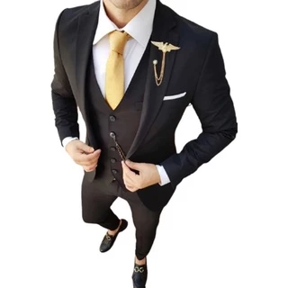 Terno Social Slim Masculino Oxford - Paleto+Calça+Barato!!
