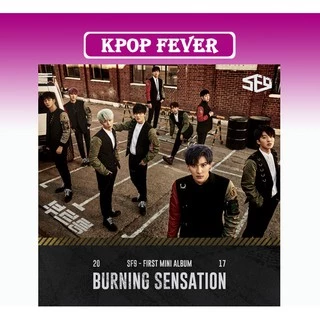 Sf9 - BURNING SENSATION Album + Mini Album Queima De Sf9 (1St)
