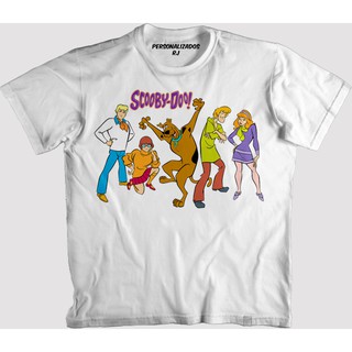 Camiseta Scooby Doo Personalizada Fred Velma Daphne Salsicha