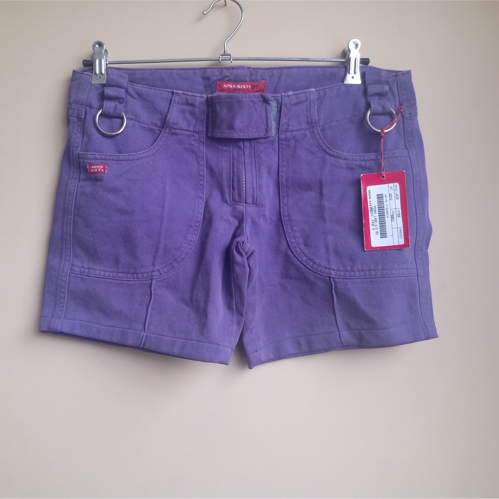 Short jeans roxo | Shopee Brasil