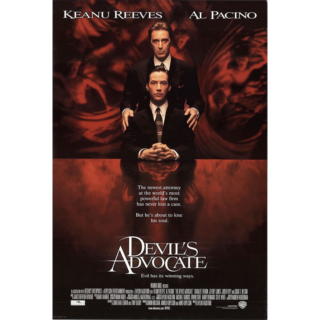 Advogado do Diabo (1997) (The Devil's Advocate) Keanu Reeves e Al