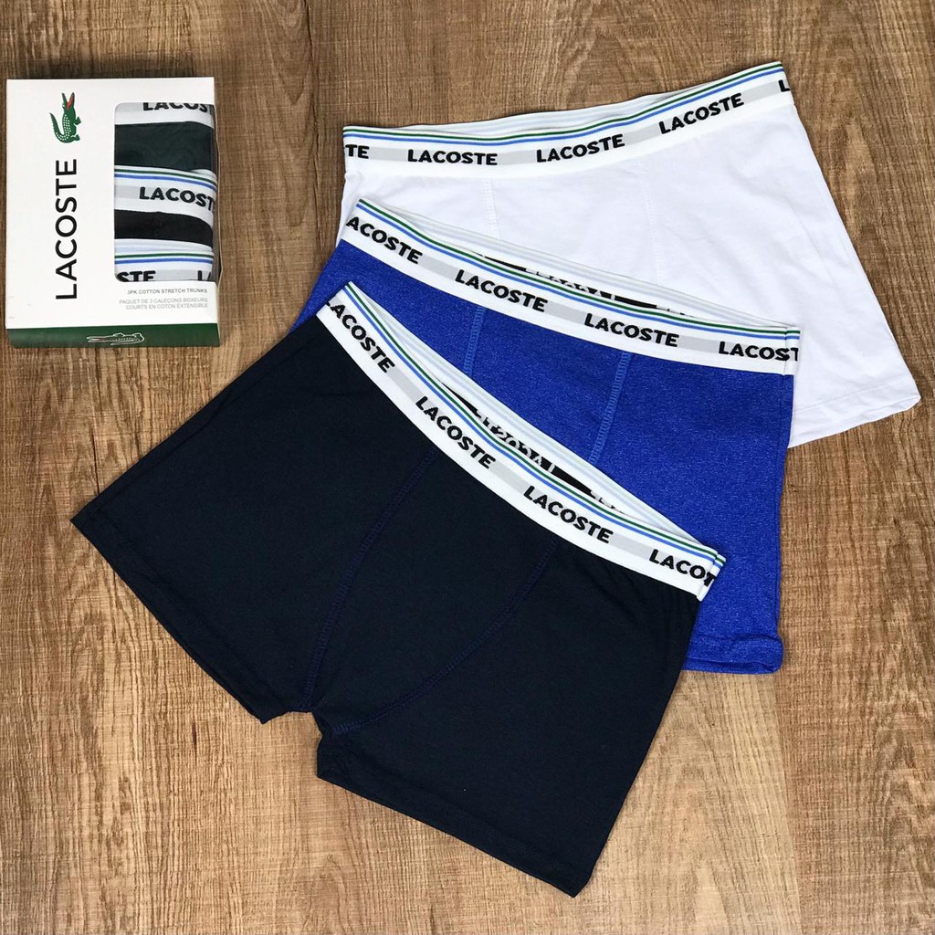 Kit 3 Cuecas box masculinas multimarcas (ENVIO RÁPIDO)