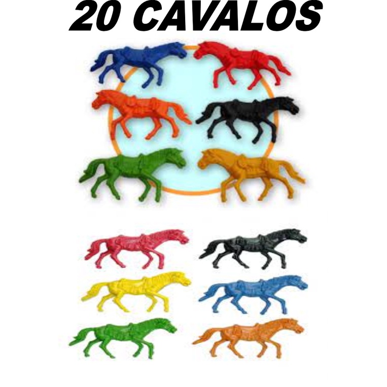 NUOBESTY 5Pcs Brinquedos de Corda de Plástico Cavalo de Brinquedo