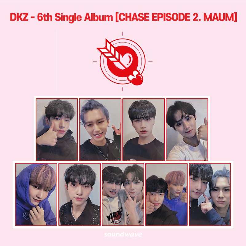 DKZ (DONGKIZ) 6th Single Album - CHASE EPISODE 2. MAUM [SOUND WAVE