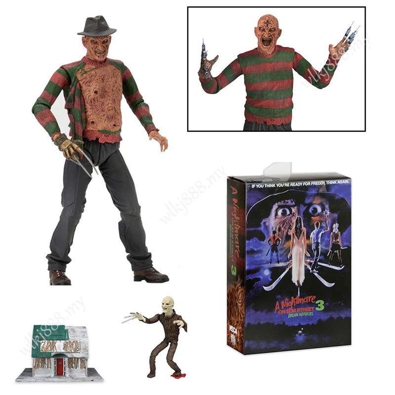 Estatua Resina Jason X Freddy Krueger Filme Sexta Feira13