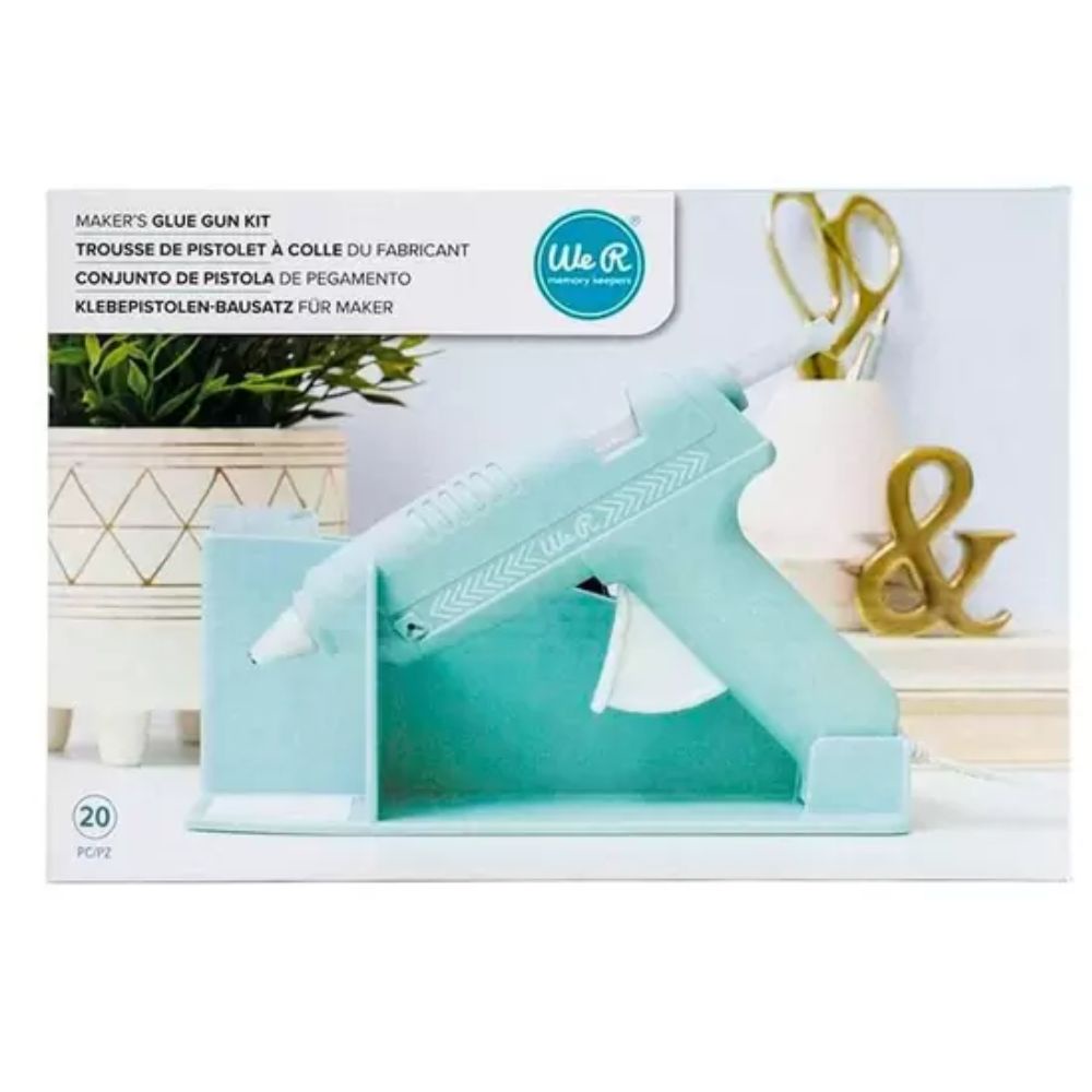 Kit Pistola de Cola Quente Wer R Makers Glue Gun Mint Shopee Brasil