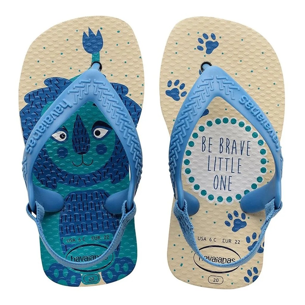 Numeração shop havaianas baby