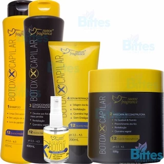 Kit Botox Suave Fragrance Cosméticos Tratamento Capilar Profissional