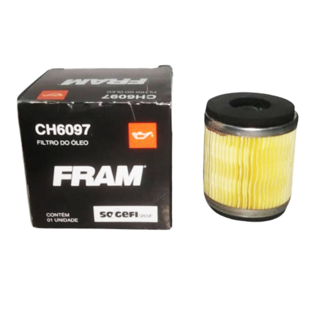 Filtro de Oleo Moto Yamaha Lander Tenere Fazer 250 Fram Ch6097 | Shopee ...