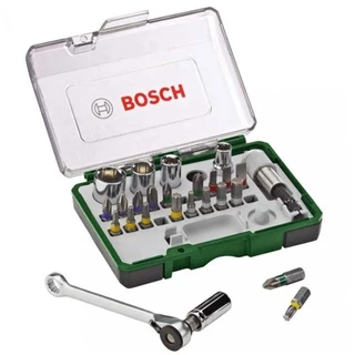 Jogo Kit Bits Soquetes 27 Peças BOSCH