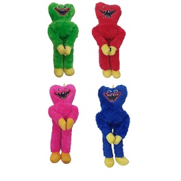 Poppy Playtime Huggy Wuggys Plush, desenhos animados Jogo de brinquedo de  pelúcia de pelúcia Presentes de meninos azuis Muppets recheados 40cm