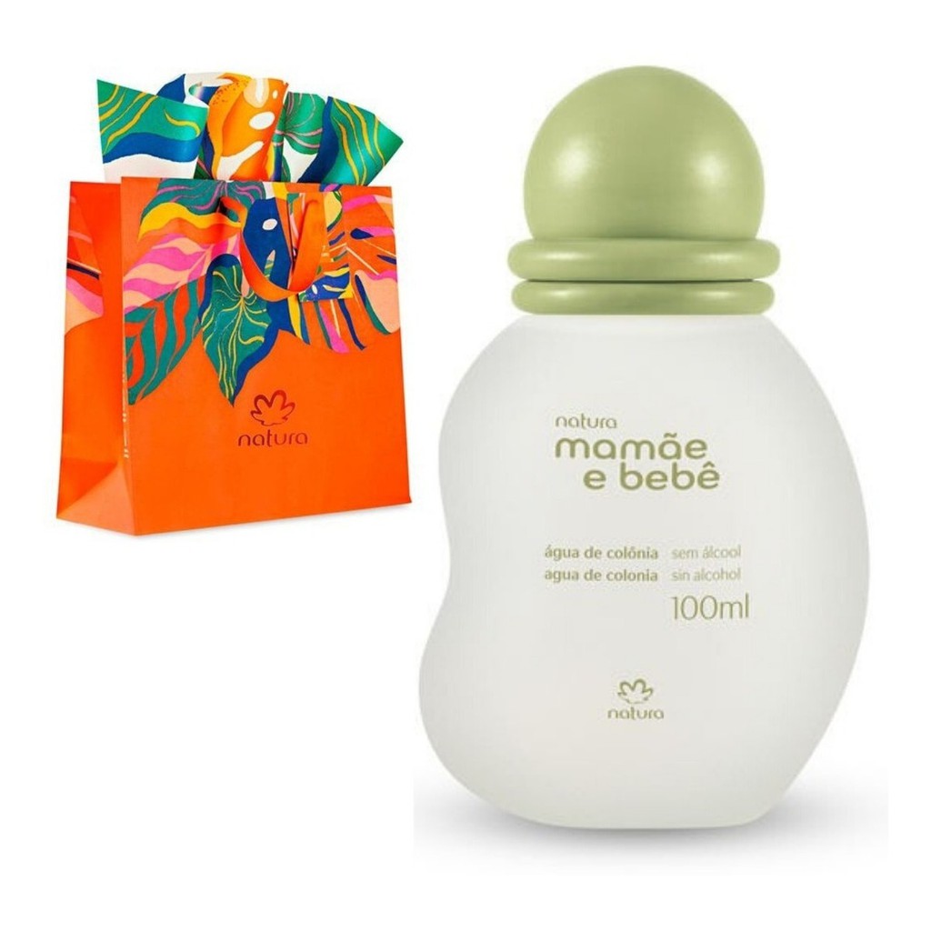 Perfume Natura Mamae e Bebe Colonia 100ml | Shopee Brasil