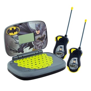 KIT Laptop do Batman bilíngue + Walkie-talkie Batman