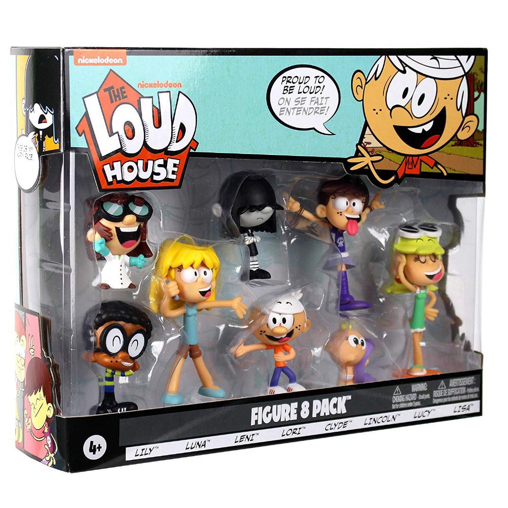 Brinquedos Bonecos De A O The Loud House Figure Pack Lincoln Clyde Lori Lily Lili Lucy Lisa