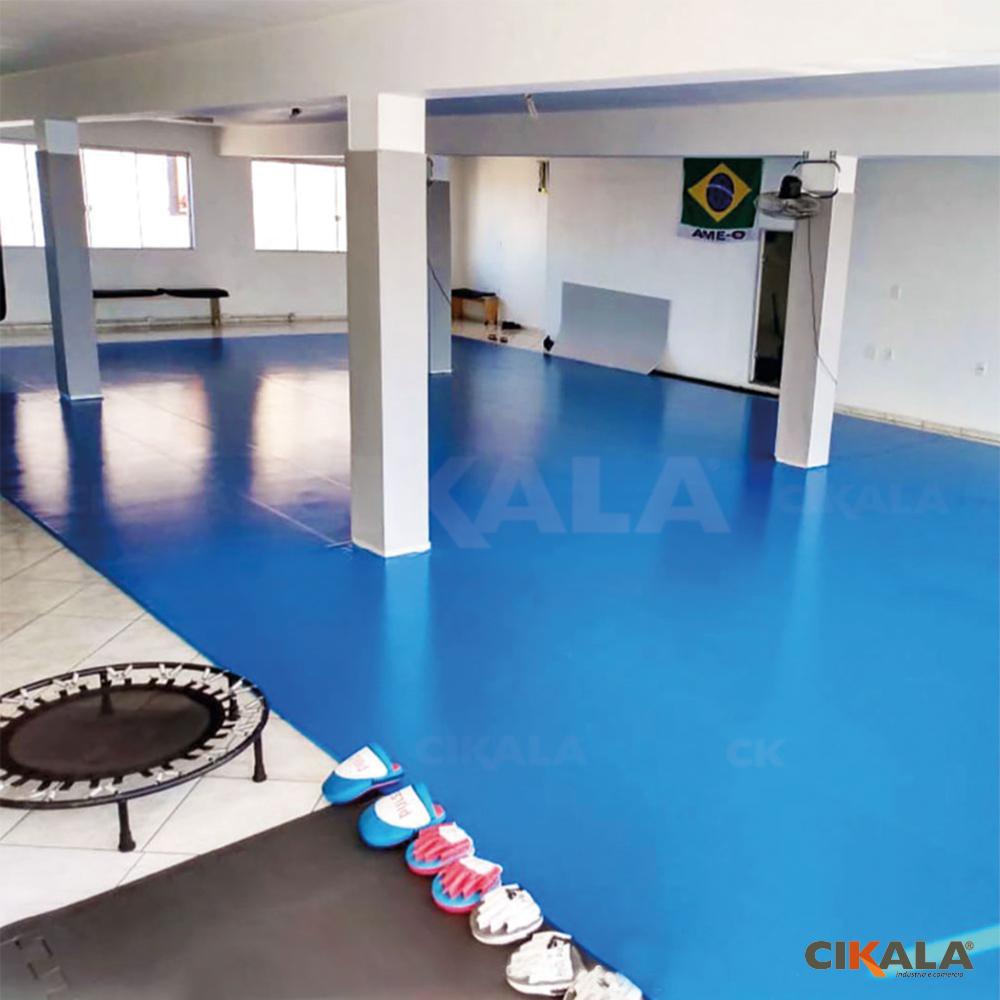 Lona TD500 Vermelha 5x5 Metros em PVC Para Tatames Light Iniciantes ou Octógonos